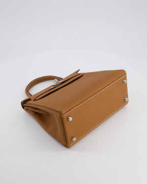 *RARE* Hermès Kelly Bag 25cm in Gold with Togo Leather and Palladium Hardware