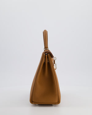 *RARE* Hermès Kelly Bag 25cm in Gold with Togo Leather and Palladium Hardware