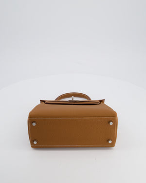 *RARE* Hermès Kelly Bag 25cm in Gold with Togo Leather and Palladium Hardware