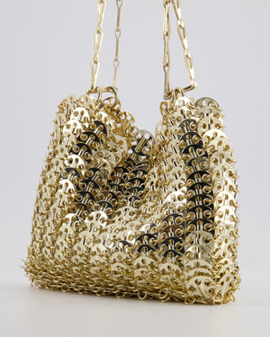 Paco Rabanne Iconic Light Gold 1969 Chain Bag