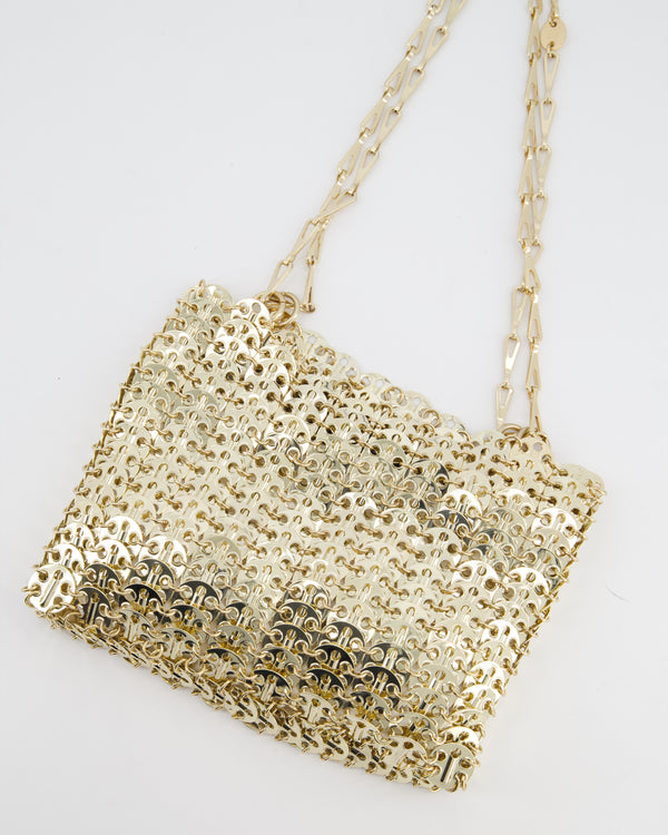 Paco Rabanne Iconic Light Gold 1969 Chain Bag