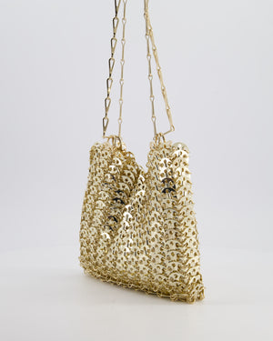Paco Rabanne Iconic Light Gold 1969 Chain Bag