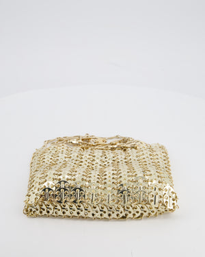 Paco Rabanne Iconic Light Gold 1969 Chain Bag