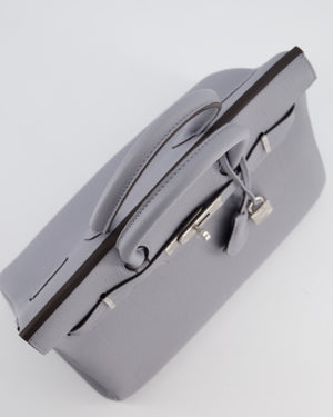 *NEW COLOUR* Hermès Birkin 30 Retourne Bag in Gris Pantin Togo Leather with Palladium Hardware