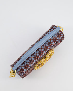 Valentino Multi Small Embroidered Loco Shoulder Bag with Gold tone Hardware RRP £3250