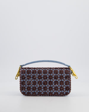 Valentino Multi Small Embroidered Loco Shoulder Bag with Gold tone Hardware RRP £3250