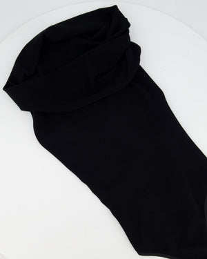 Alaïa Black Hooded Sleeveless Bodysuit size FR 38 (UK 10) RRP £1690