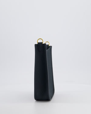 Hermès Mini Evelyne 16 Bag in Vert Cypress Maurice Leather with Gold Hardware