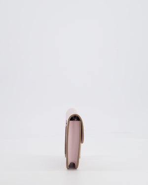 *FIRE PRICE* Hermès Constance Slim Belt Wallet Bag in Mauve Pale Evercolor Leather with Palladium Hardware