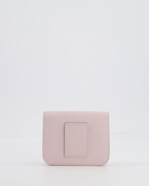 *FIRE PRICE* Hermès Constance Slim Belt Wallet Bag in Mauve Pale Evercolor Leather with Palladium Hardware