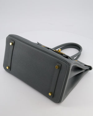 Hermès Birkin 30 Retourne Bag in Vert Amande Epsom Leather with Gold Hardware