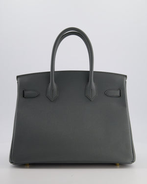 Hermès Birkin 30 Retourne Bag in Vert Amande Epsom Leather with Gold Hardware