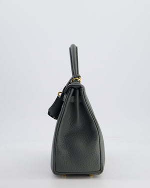 Hermès Kelly 25 Retourne Bag in Vert Amande Togo Leather with Gold Hardware