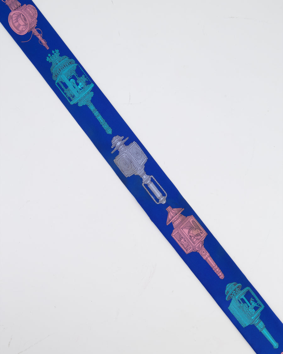 Hermès Les Merveilleuses Lanternes Twilly in Bleu, Rose & Ciel