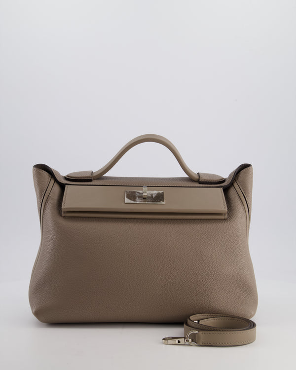 *FIRE PRICE* Hermès 24/24 29 Bag in Gris Tourterelle Togo Leather with Palladium Hardware RRP £7,880