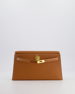 *HOT* Hermès Kelly Elan Bag in Gold Madame Leather with Gold Hardware