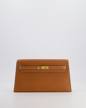 *HOT* Hermès Kelly Elan Bag in Gold Madame Leather with Gold Hardware