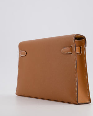 *HOT* Hermès Kelly Elan Bag in Gold Madame Leather with Gold Hardware