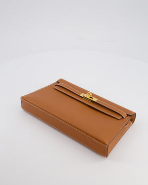 *HOT* Hermès Kelly Elan Bag in Gold Madame Leather with Gold Hardware