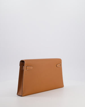 *HOT* Hermès Kelly Elan Bag in Gold Madame Leather with Gold Hardware