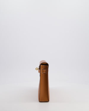 *HOT* Hermès Kelly Elan Bag in Gold Madame Leather with Gold Hardware