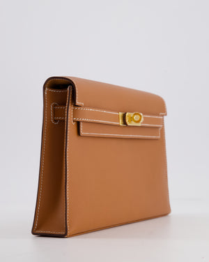 *HOT* Hermès Kelly Elan Bag in Gold Madame Leather with Gold Hardware