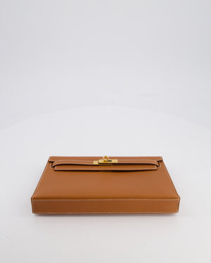 *HOT* Hermès Kelly Elan Bag in Gold Madame Leather with Gold Hardware