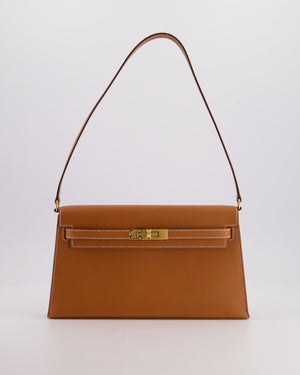*HOT* Hermès Kelly Elan Bag in Gold Madame Leather with Gold Hardware