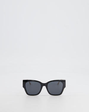 Christian Dior Black 30Montaigne Sunglasses with Gold CD Logo RRP £440