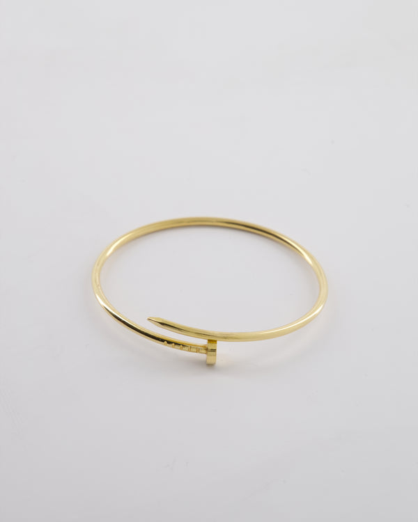 Cartier Juste Un Clou Yellow Gold 750/1000 Thin Bracelet 17cm