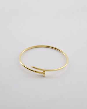 Cartier Juste Un Clou Yellow Gold 750/1000 Thin Bracelet 17cm
