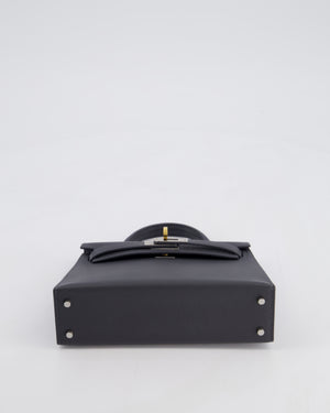 Hermès Mini Kelly II 20 Bag in Gris Misty Epsom Leather with Electrum Hardware