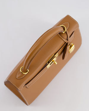 *HOLY GRAIL* Hermès Kelly 25 Sellier Bag in Gold Epsom Leather with Gold Hardware
