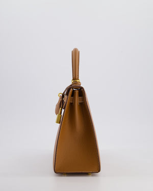 *HOLY GRAIL* Hermès Kelly 25 Sellier Bag in Gold Epsom Leather with Gold Hardware
