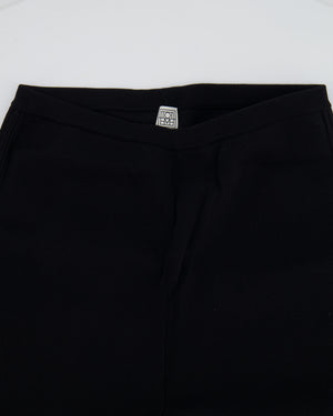 Toteme Black Knit Capri Leggings Size XS (UK 6)