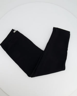 Toteme Black Knit Capri Leggings Size XS (UK 6)