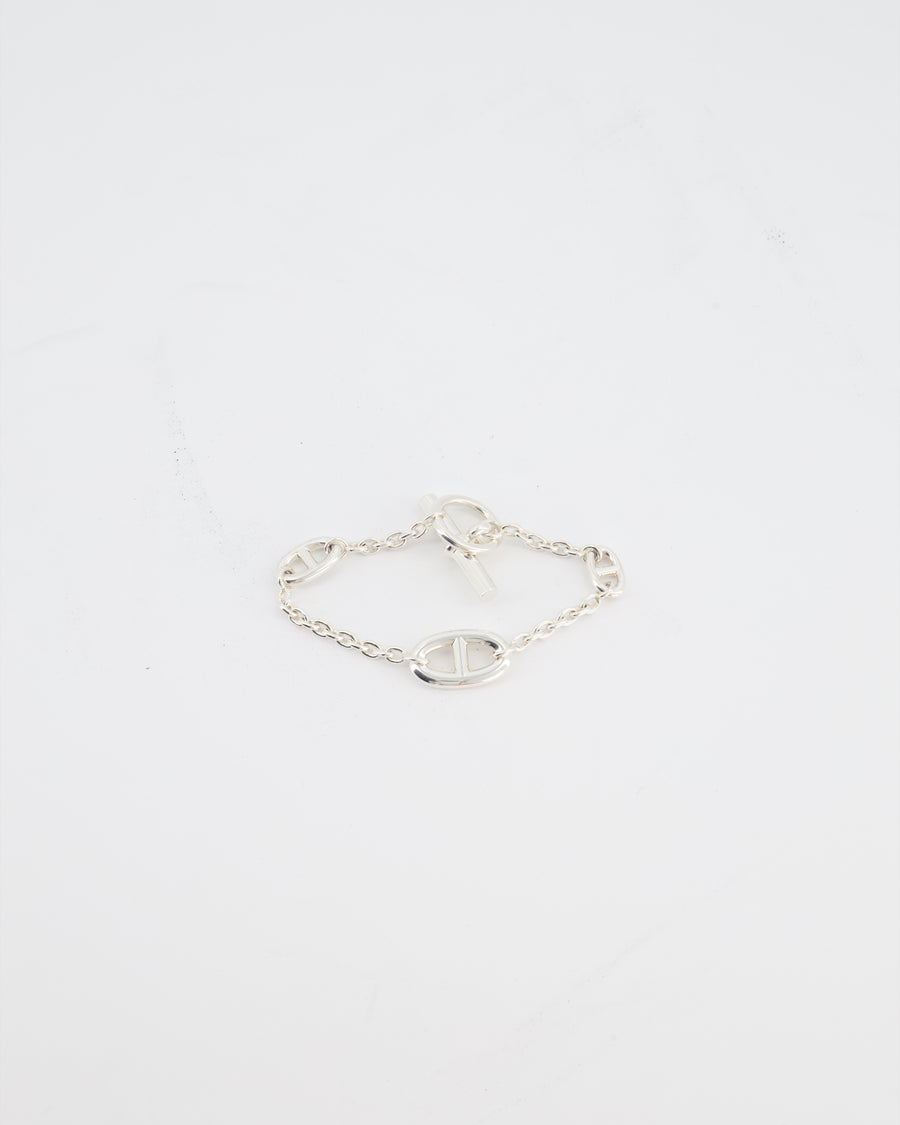 Hermes Silver Farandole Bracelet Size LG