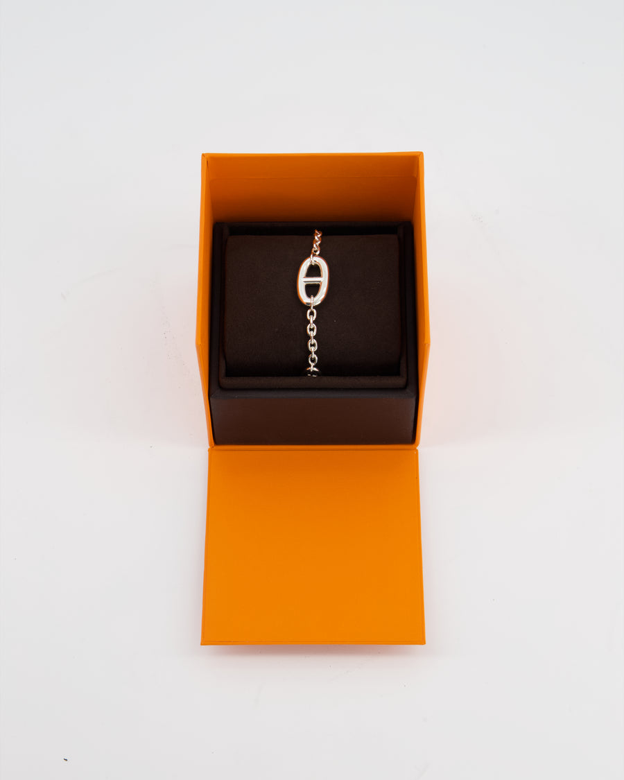 Hermes Silver Farandole Bracelet Size LG