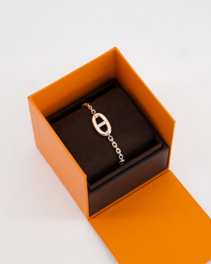 Hermes Silver Farandole Bracelet Size LG