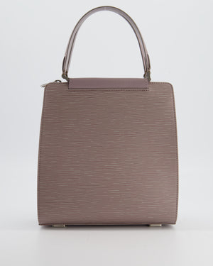 Louis Vuitton Lilac Grey Figari PM Bag in Epi Leather with Silver Hardware