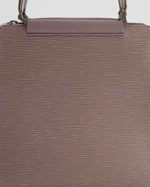 Louis Vuitton Lilac Grey Figari PM Bag in Epi Leather with Silver Hardware