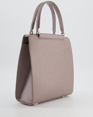 Louis Vuitton Lilac Grey Figari PM Bag in Epi Leather with Silver Hardware