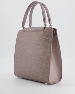 Louis Vuitton Lilac Grey Figari PM Bag in Epi Leather with Silver Hardware