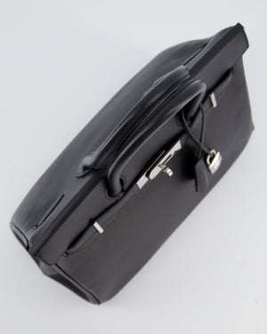 Hermès Birkin 30 Retourne Bag in Noir Epsom Leather with Palladium Hardware