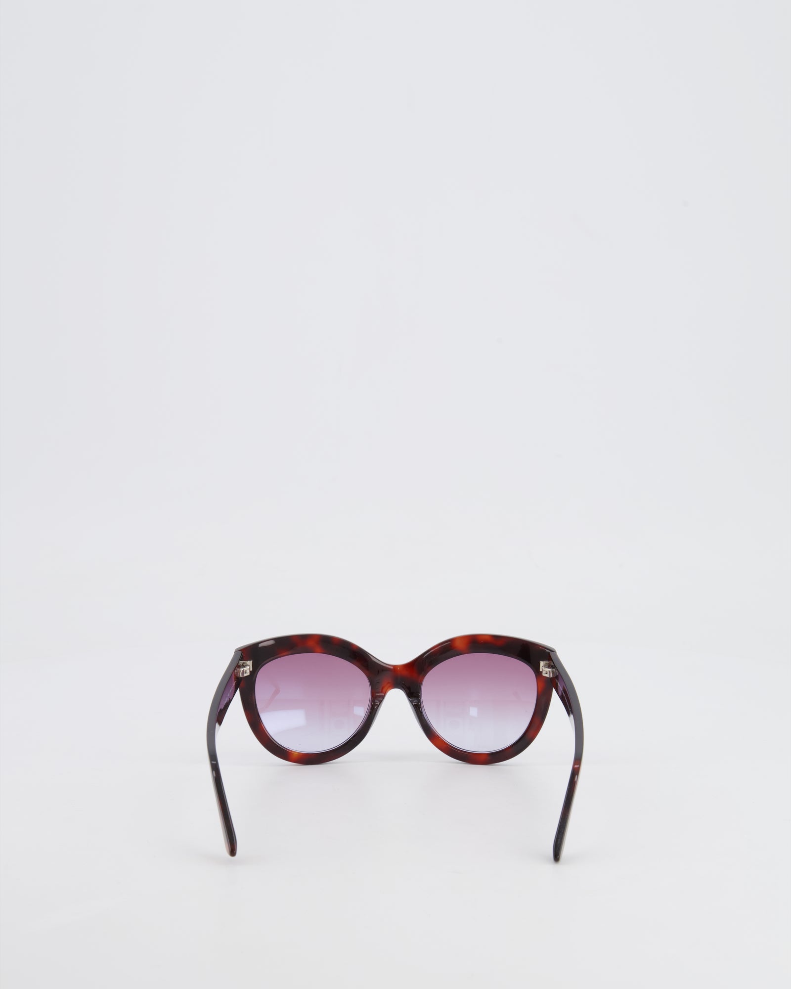 Balenciaga Gorgeous Logo Burgundy Tortoise Sunglasses Never Used Balenciaga® BB0295SK Square Sunglasses - EuroOptica main image 3