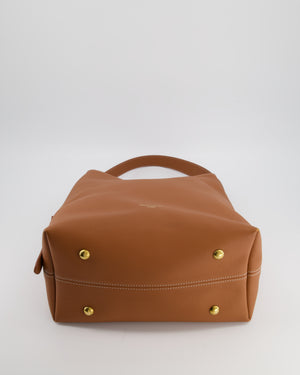 Louis Vuitton Cognac Low Key MM Hobo Bag in Grained Calfskin Leather with Gold Hardware RRP £2790