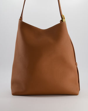 Louis Vuitton Cognac Low Key MM Hobo Bag in Grained Calfskin Leather with Gold Hardware RRP £2790