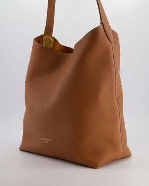 Louis Vuitton Cognac Low Key MM Hobo Bag in Grained Calfskin Leather with Gold Hardware RRP £2790