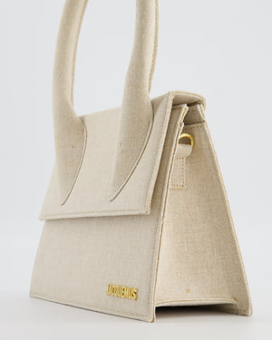 Jacquemus Beige "Le Chiquito" Large Canvas Bag