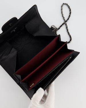 Chanel Black Wallet in Caviar Leather with Ruthenium Hardware